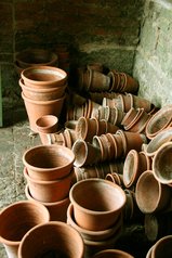 Terracotta pots