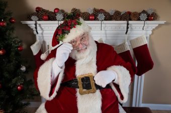 Santa Claus bringing you Gifts